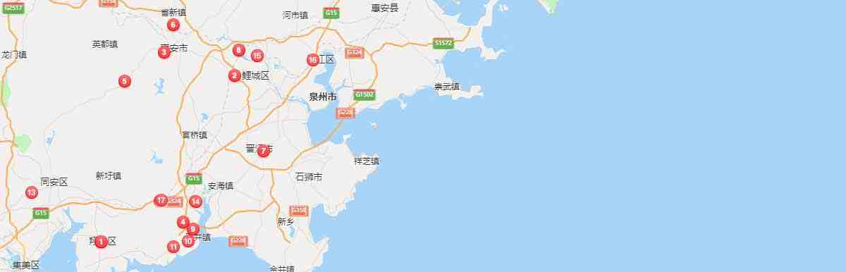 美福加油站网点地图 美福加油站网点地图